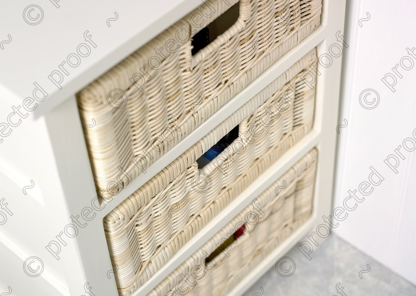 Bathroom F 
 Wicker draws. 
 Keywords: wicker, white, braws, bathroom,