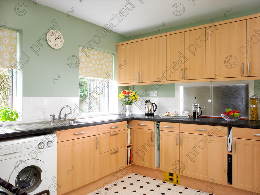 Kitchen-B 
 Keywords: kitchen, new, modern, wood, small, interior, home, england